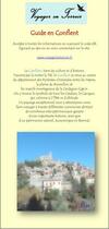 Couverture du livre « Guide en Conflent » de Coralie Pailhes aux éditions Voyager En Terroir