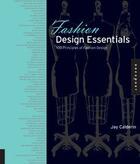 Couverture du livre « Fashion design essentials (hardback) » de Calderin aux éditions Rockport