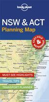 Couverture du livre « New south wales & act planning map 1ed -anglais- » de  aux éditions Lonely Planet France