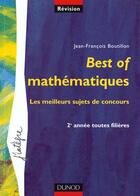 Couverture du livre « Best of mathematiques » de Boutillon aux éditions Dunod