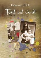 Couverture du livre « Tout est ecrit » de Rice aux éditions Amalthee