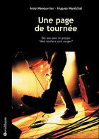 Couverture du livre « Une page de tournée ; dix ans avec mes souliers sont rouges » de Marechal Maneuvrier aux éditions Devoldaere
