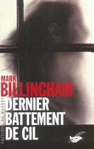 Couverture du livre « Dernier battement de cil » de Billingham-M aux éditions Editions Du Masque