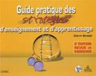 Couverture du livre « Guide pratique des strategies d'enseignement 2eme edition » de Paradis Pierre aux éditions Guerin Canada