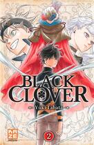 Couverture du livre « Black Clover Tome 2 » de Tabata Yuki aux éditions Crunchyroll