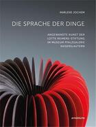 Couverture du livre « Die sprache der dinge /allemand » de  aux éditions Arnoldsche