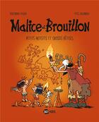 Couverture du livre « Malice et Brouillon Tome 3 : petits artistes préhistoriques » de Yves Calarnou et Bertrand Fichou aux éditions Bd Kids
