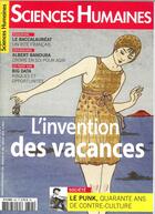 Couverture du livre « Sciences humaines n 305 l'invention des vacances - juillet 2018 » de  aux éditions Sciences Humaines