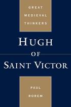 Couverture du livre « Hugh of Saint Victor » de Rorem Paul aux éditions Oxford University Press Usa