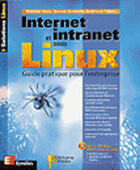 Couverture du livre « Internet et intranet s lin » de Holz aux éditions Eyrolles