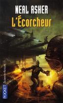 Couverture du livre « L'écorcheur » de Neal Asher aux éditions Pocket