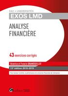 Couverture du livre « Analyse financière (édition 2018/2019) » de Beatrice Grandguillot et Francis Grandguillot aux éditions Gualino Editeur