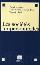 Couverture du livre « Les sociétés unipersonnelles » de Liberi Y. M-B-H. aux éditions Joly