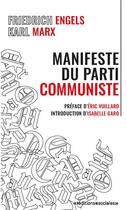 Couverture du livre « Manifeste du parti communiste » de Karl Marx et Friedrich Engels aux éditions Editions Sociales