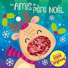 Couverture du livre « Mon 1er livre avec des sequins - les amis du pere noel » de Sarah Wade aux éditions 1 2 3 Soleil