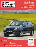 Couverture du livre « Ford fiesta depuis 1996 - moteurs essence zetec 1.25 et 1.4 » de Etai aux éditions Etai