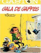 Couverture du livre « Gaston t.4 ; gala de gaffes » de Jidehem et Andre Franquin aux éditions Dupuis