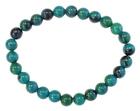 Couverture du livre « Bracelet chrysocolle chauffee perles rondes 8 mm » de  aux éditions Dg-exodif