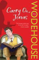 Couverture du livre « Carry on, Jeeves » de Pelham Grenville Wodehouse aux éditions Adult Pbs