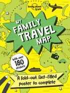 Couverture du livre « My family travel map with over 180 stickers » de  aux éditions Lonely Planet Kids