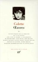 Couverture du livre « Oeuvres Tome 2 » de Colette aux éditions Gallimard