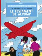 Couverture du livre « Les aventures de Jo, Zette et Jocko Tome 1 : le stratonef H.22 Tome 1 ; le testament de M. Pump » de Herge aux éditions Casterman