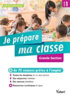 Couverture du livre « Métier enseignant : je prépare ma classe ; GS » de Marc Loison et Collectif aux éditions Vuibert