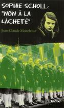 Couverture du livre « Sophie Scholl : 