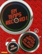 Couverture du livre « En temps record » de Tom Jackson aux éditions Piccolia