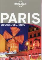 Couverture du livre « Paris en quelques jours (4e édition) » de Catherine Le Nevez aux éditions Lonely Planet France