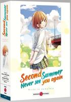 Couverture du livre « Second summer, never see you again : coffret Tomes 1 et 2 » de Hirotaka Akagi et Motomi Minamoto aux éditions Bamboo