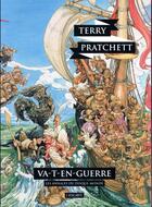 Couverture du livre « Les annales du Disque-monde Tome 21 : va-t-en guerre » de Terry Pratchett aux éditions L'atalante