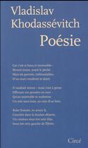 Couverture du livre « Poesie » de Vladislav Khodassevitch aux éditions Circe
