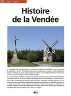 Couverture du livre « Histoire de la Vendée » de  aux éditions Aedis