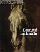 Couverture du livre « Beaux Arts Magazine ; La Beauté Animale » de  aux éditions Beaux Arts Editions