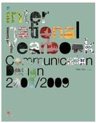 Couverture du livre « International yearbook communication design 2008/2009 » de Peter Zec (Ed.) aux éditions Avedition