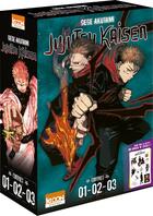 Couverture du livre « Jujutsu Kaisen : coffret Tomes 1 à 3 » de Gege Akutami aux éditions Ki-oon