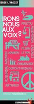 Couverture du livre « IRONS-NOUS AUX VOIX ? » de Serge Livrozet aux éditions L'esprit Frappeur