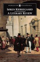 Couverture du livre « A Literary Review » de SORen Kierkegaard aux éditions Adult Pbs