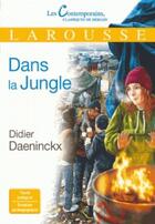 Couverture du livre « Dans la jungle » de Didier Daeninckx aux éditions Larousse