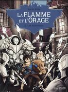 Couverture du livre « La flamme et l'orage t.2 ; les alchimistes » de Karim Friha aux éditions Bayou Gallisol