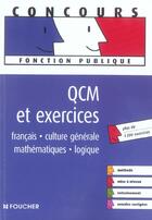 Couverture du livre « Qcm Et Exercices » de Olivier Berthou aux éditions Foucher