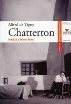 Couverture du livre « Chatterton » de Alfred De Vigny aux éditions Hatier