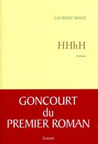Couverture du livre « HHhH » de Laurent Binet aux éditions Grasset Et Fasquelle