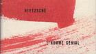 Couverture du livre « L'homme génial » de Friedrich Nietzsche aux éditions Moltogone