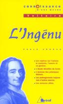 Couverture du livre « L'ingénu, de Voltaire » de Paule Andrau aux éditions Breal