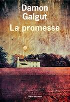 Couverture du livre « La promesse » de Damon Galgut aux éditions Editions De L'olivier