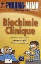 Couverture du livre « Biochimie clinique » de  aux éditions Vernazobres Grego