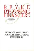 Couverture du livre « Hommage a yves ullmo » de  aux éditions Association D'economie Financiere