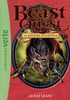 Couverture du livre « Beast Quest Tome 36 : le rat géant » de Adam Blade aux éditions Hachette Jeunesse